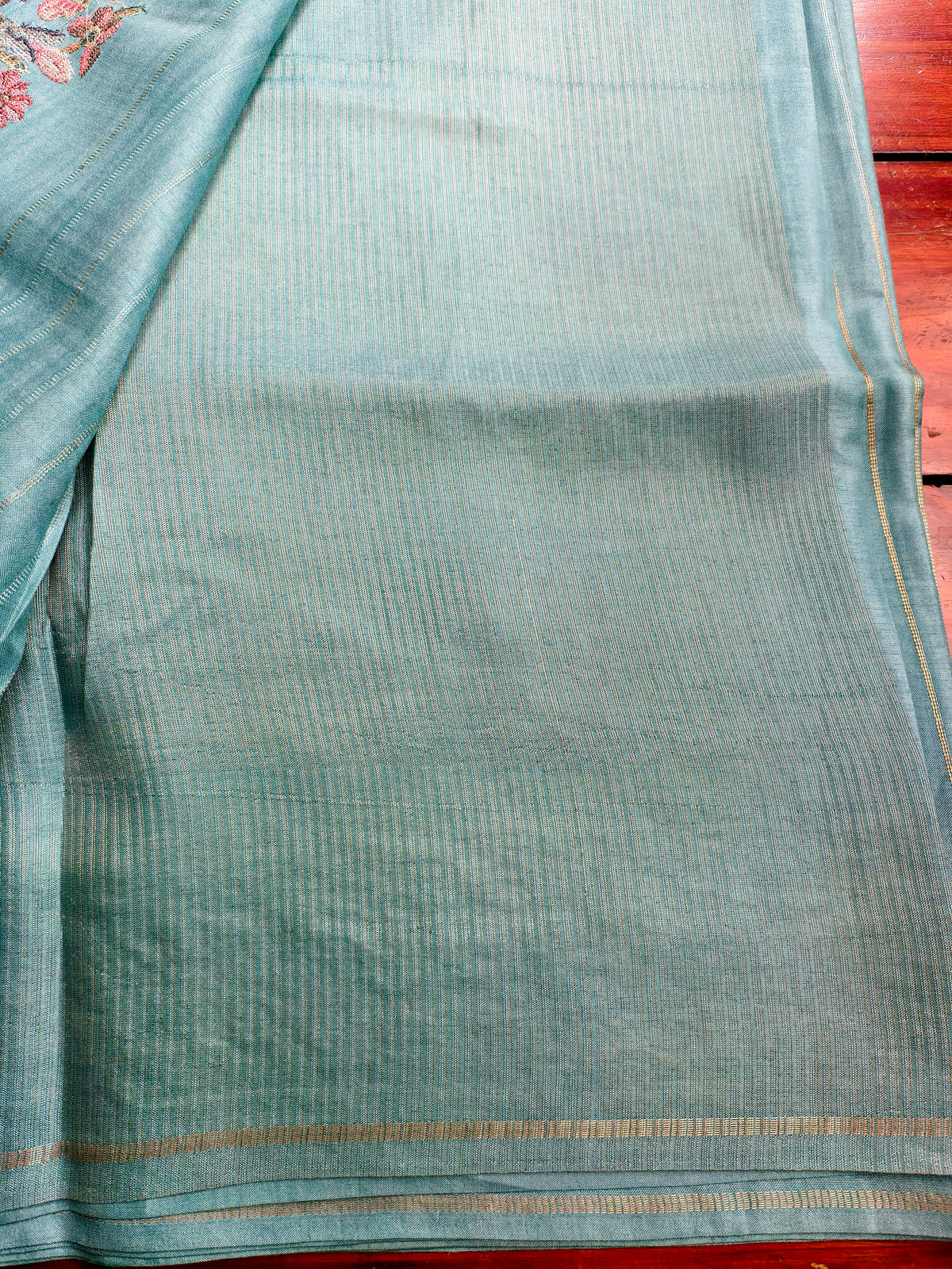 semi tussar silk saree