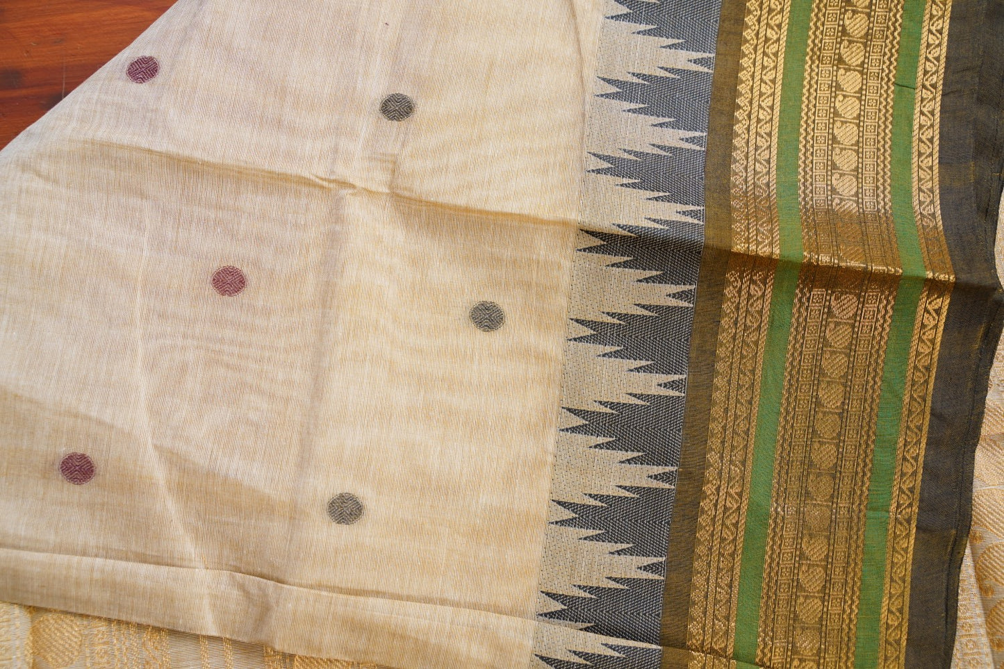 Chettinad handloom Cotton Saree PC16136