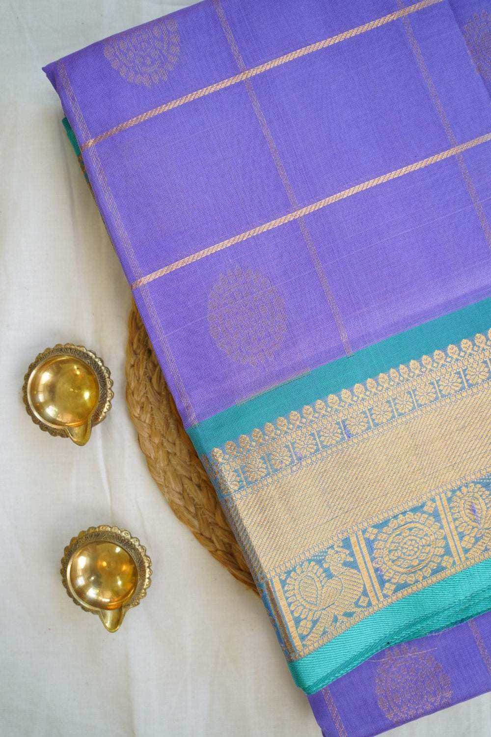 Kanchi Handloom Silk Cotton Saree PC14488
