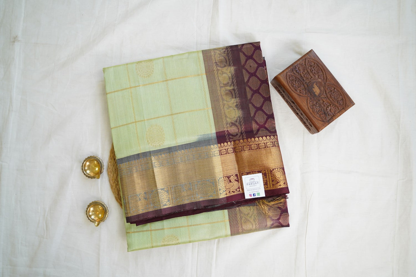 Kanchi Handloom Silk Cotton Saree PC14490