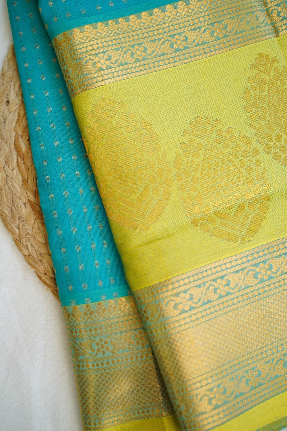 Kanchi Handloom Silk Cotton Saree PC14493