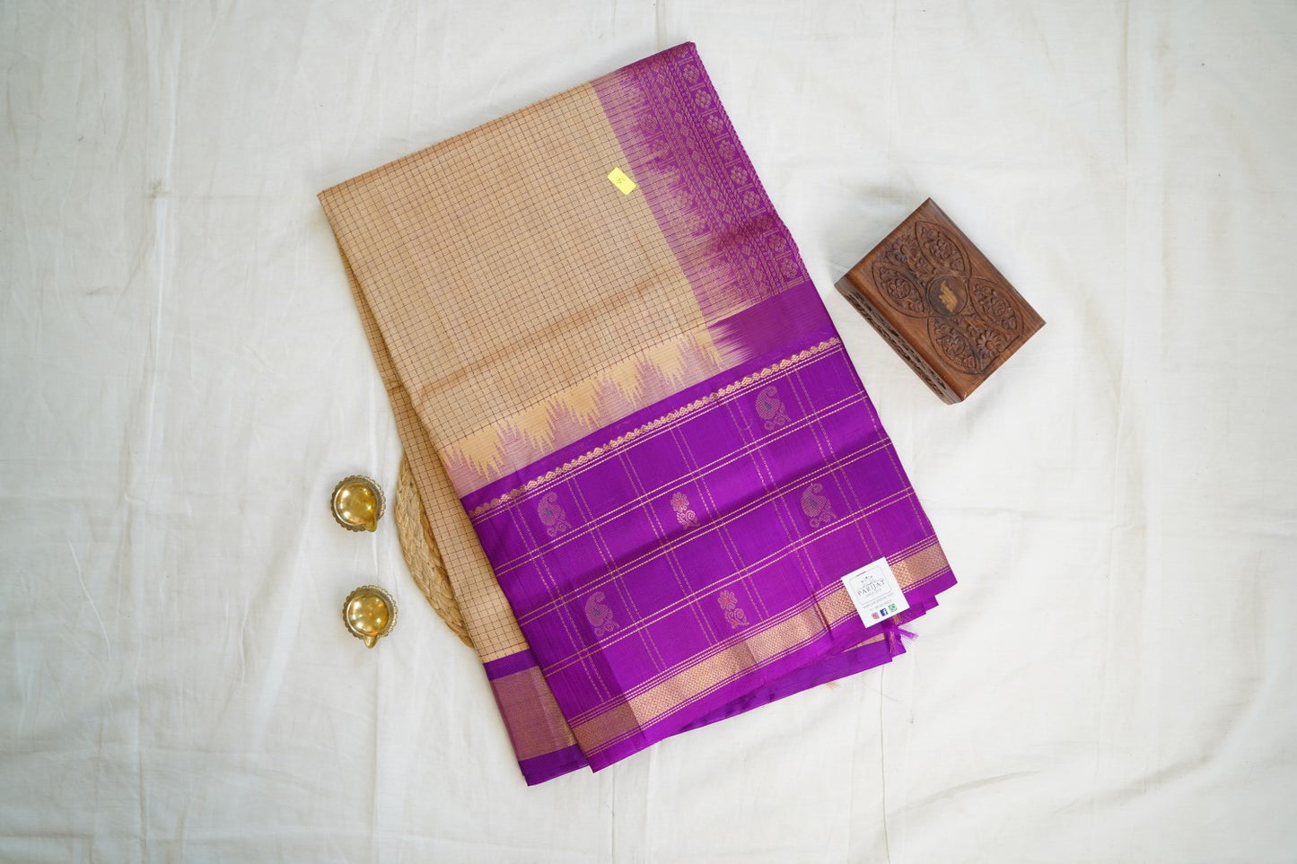 Kanchi Handloom Silk Cotton Saree PC14494