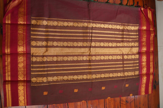 Chettinad handloom Cotton Saree PC16143