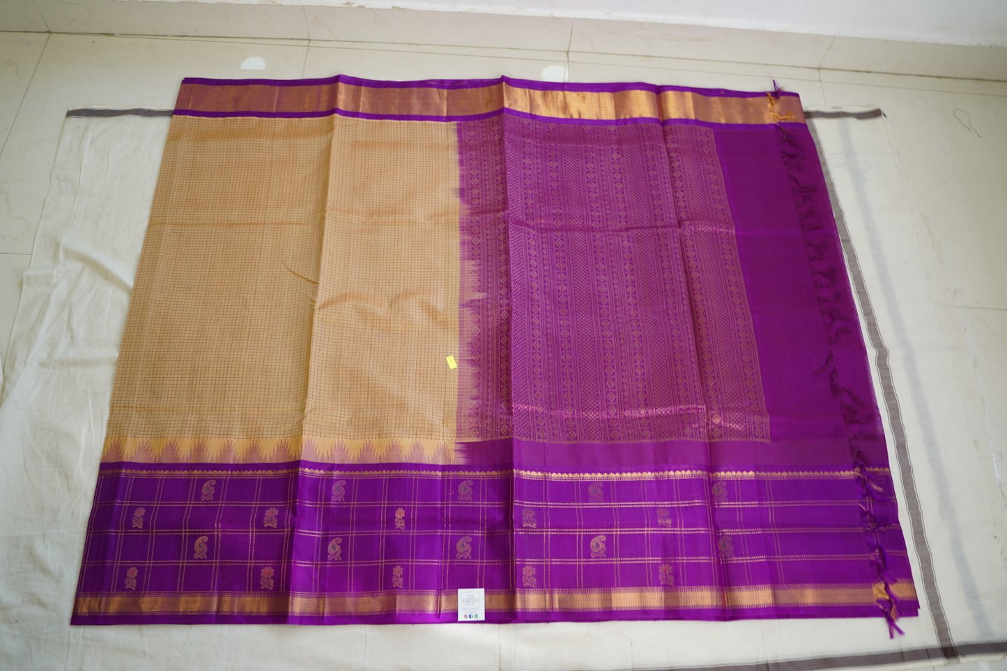 Kanchi Handloom Silk Cotton Saree PC14494