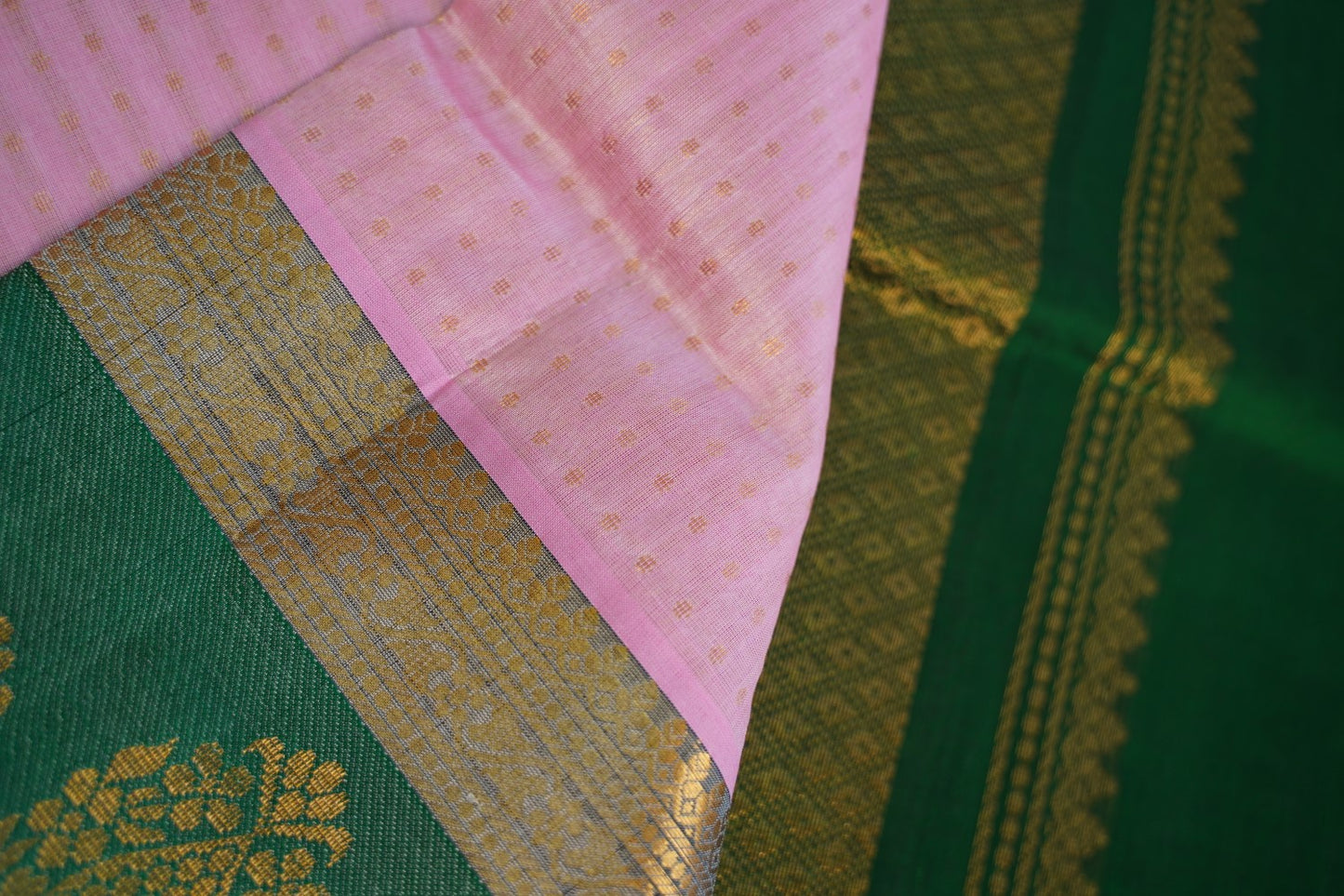Kanchi Handloom Silk Cotton Saree PC14492