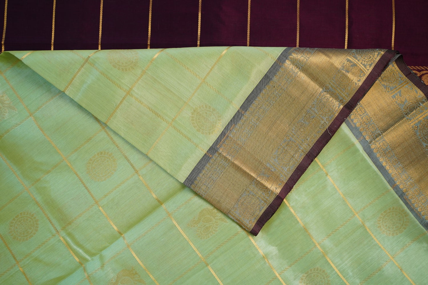 Kanchi Handloom Silk Cotton Saree PC14490