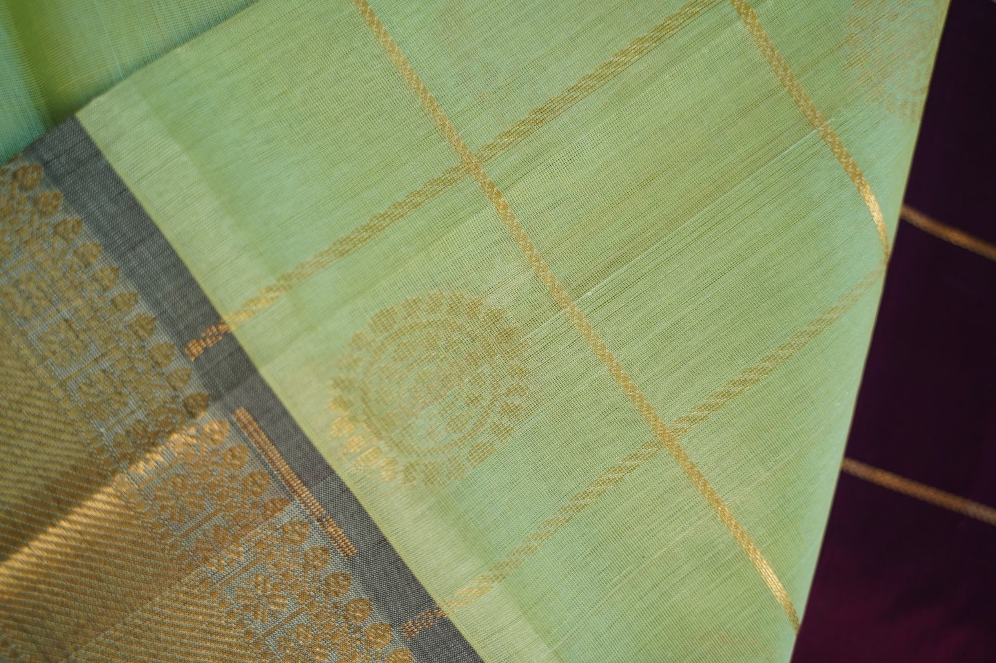 Kanchi Handloom Silk Cotton Saree PC14490