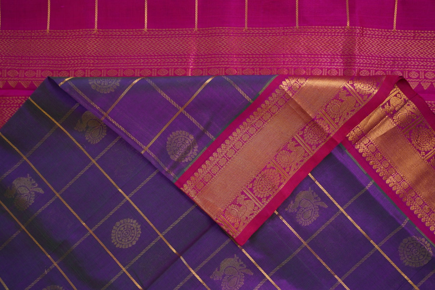 Kanchi Handloom Silk Cotton Saree PC14489