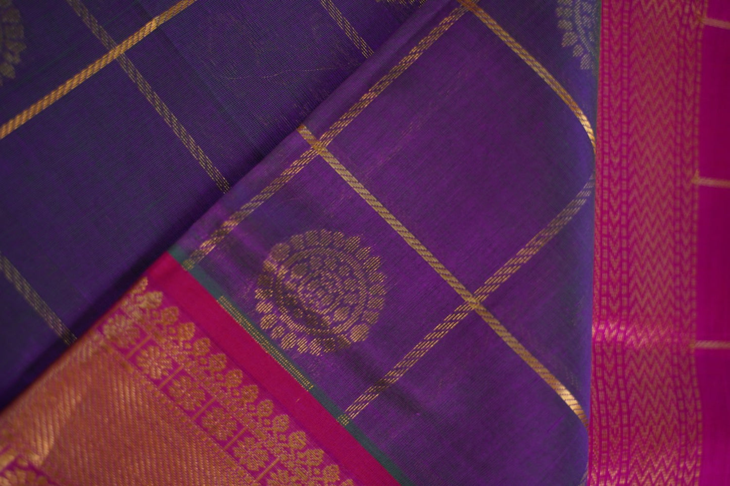 Kanchi Handloom Silk Cotton Saree PC14489