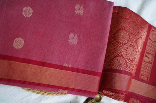 Handloom Silk Cotton Saree PC17317