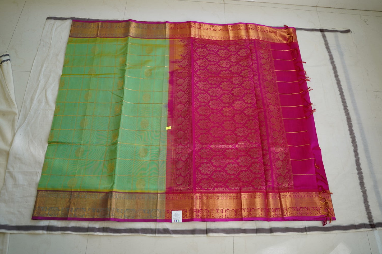 Kanchi Handloom Silk Cotton Saree PC14486