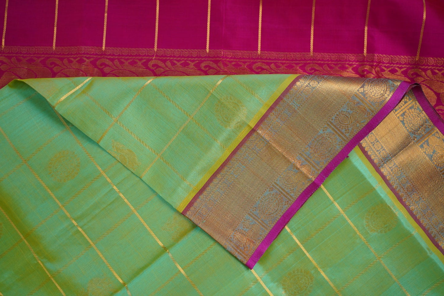 Kanchi Handloom Silk Cotton Saree PC14486