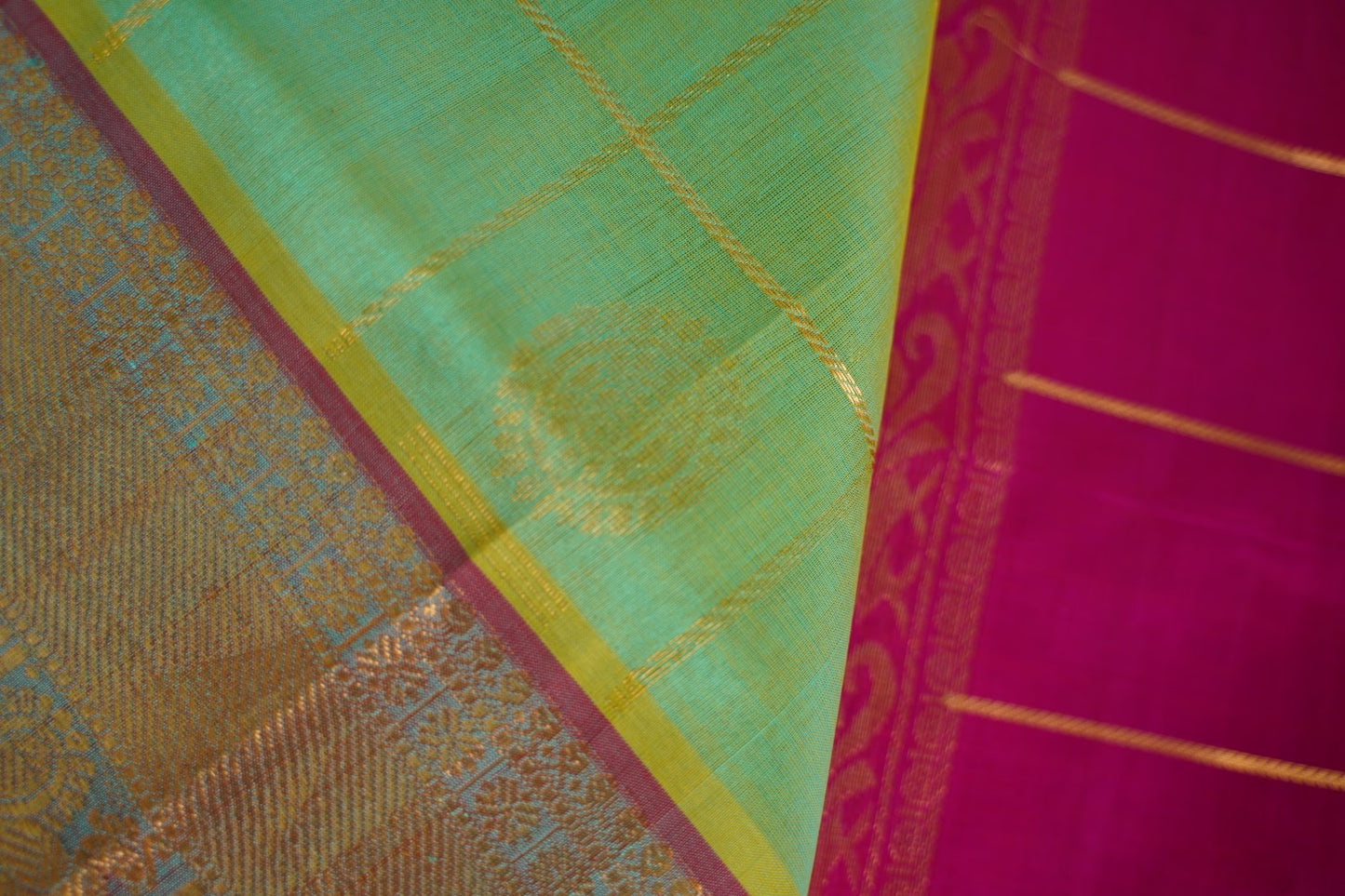 Kanchi Handloom Silk Cotton Saree PC14486