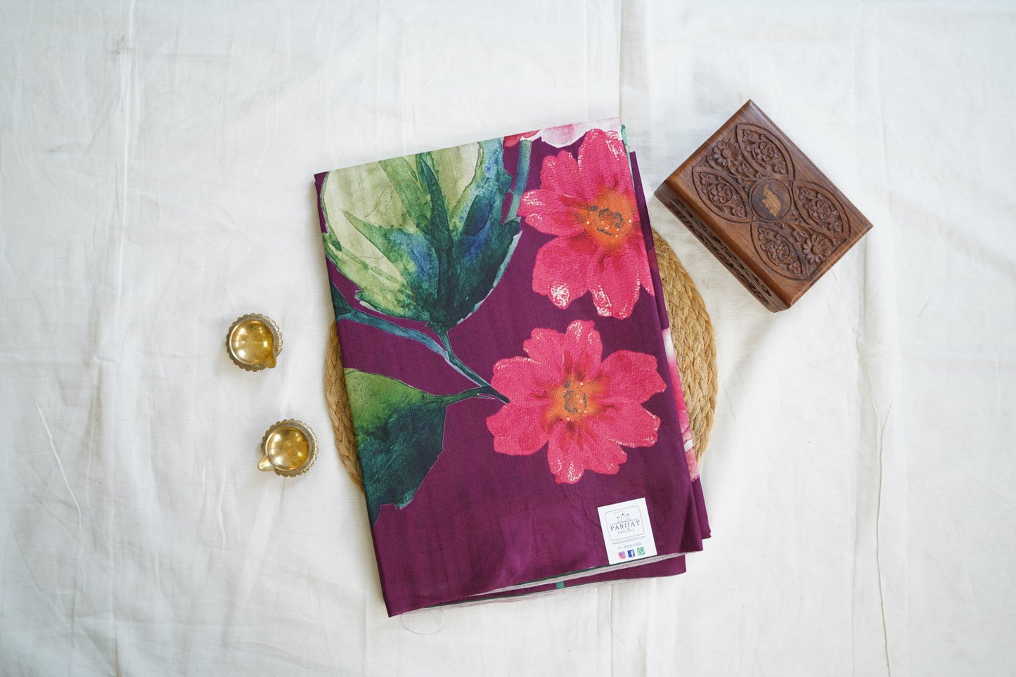 Semi tussar Fancy saree PC14467