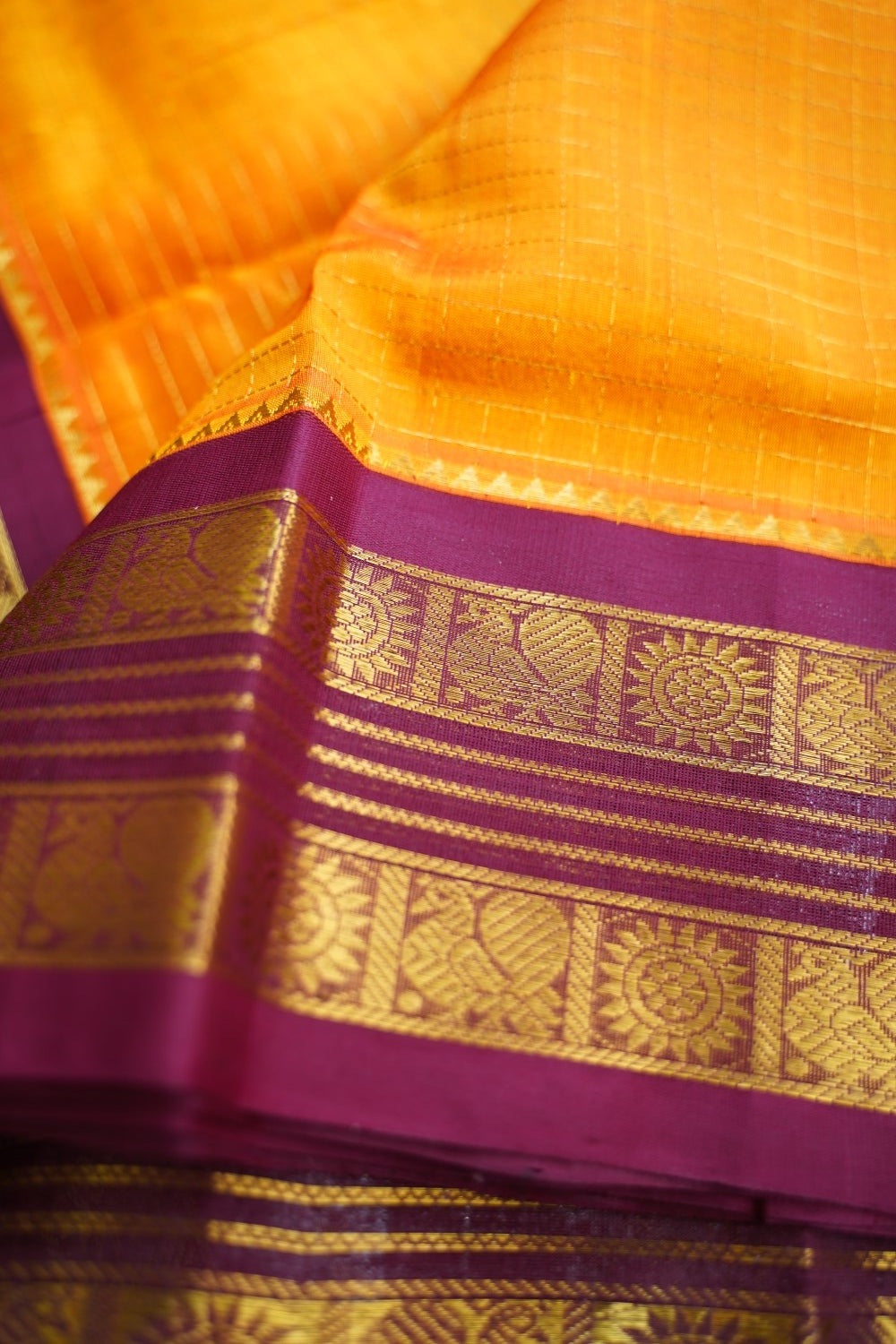 Kanchi Handloom Silk Cotton Saree PC17289