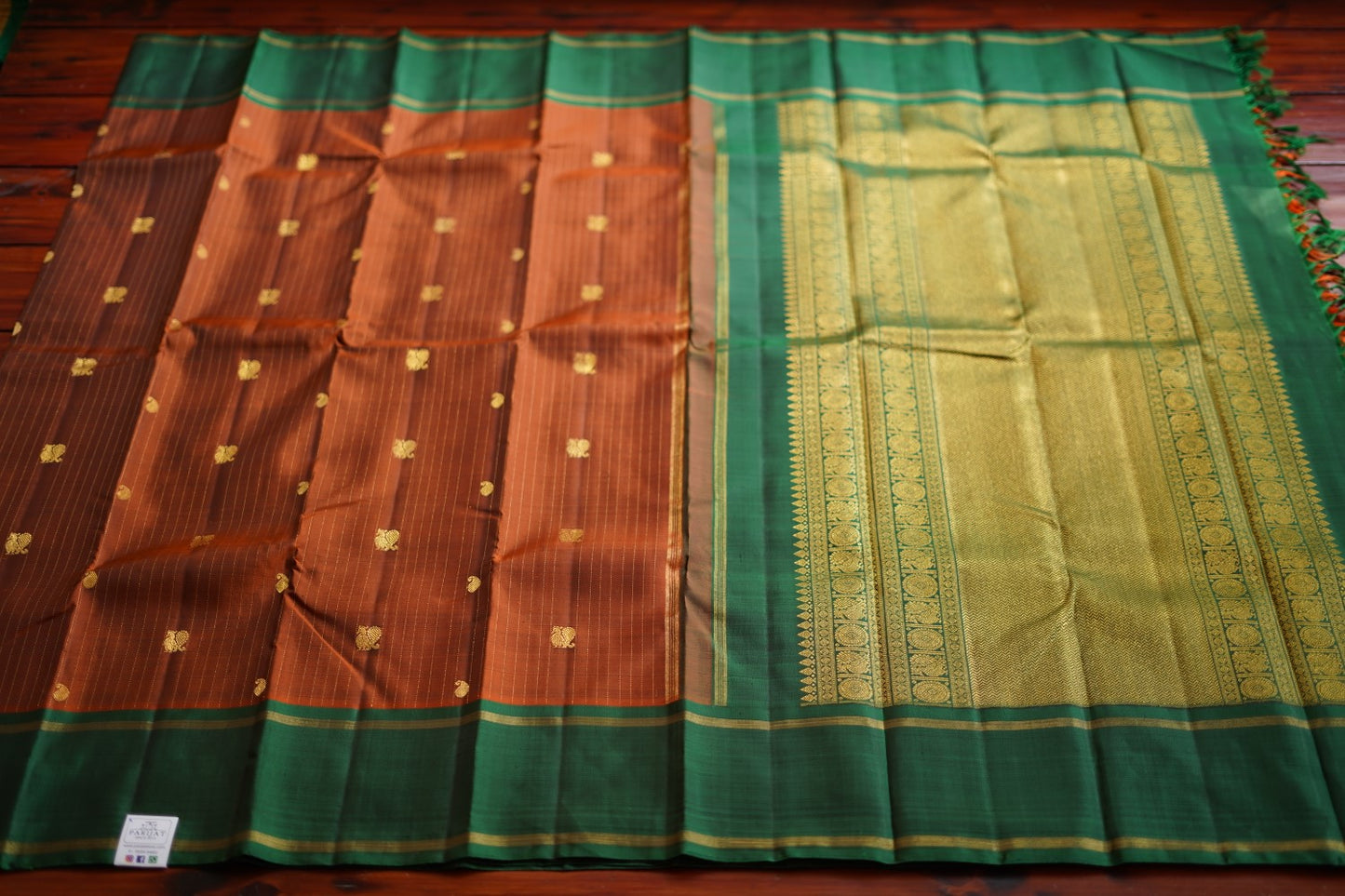 Pure Kanchi Silk Saree PC11925