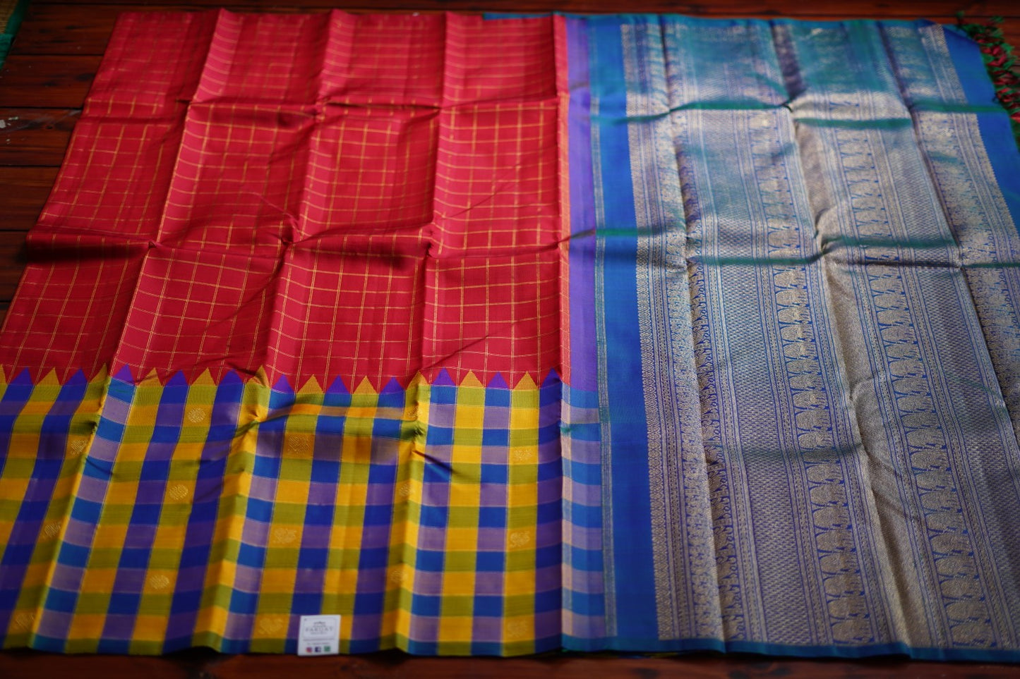 Pure Kanchi Silk Saree PC11915