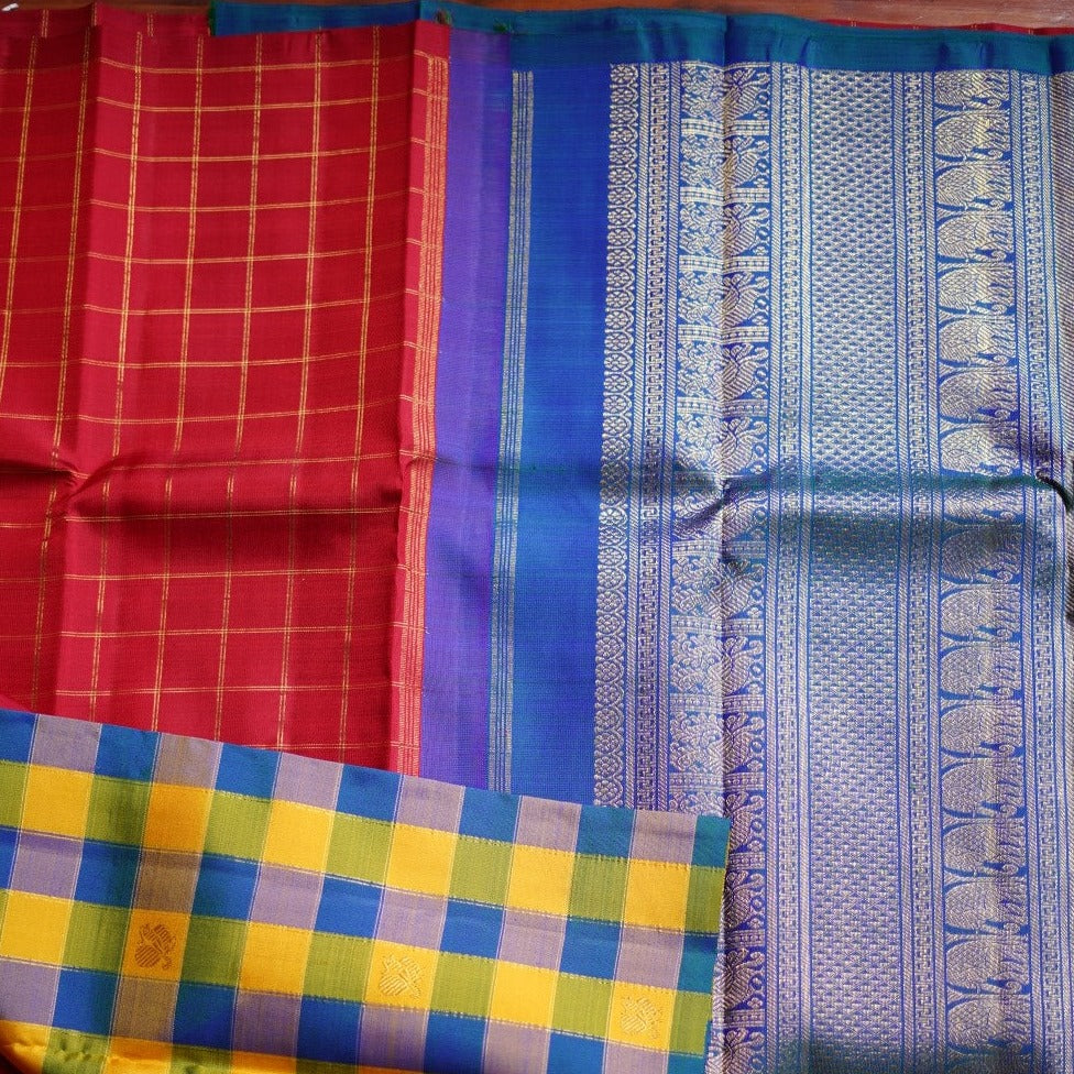 Pure Kanchi Silk Saree PC11915