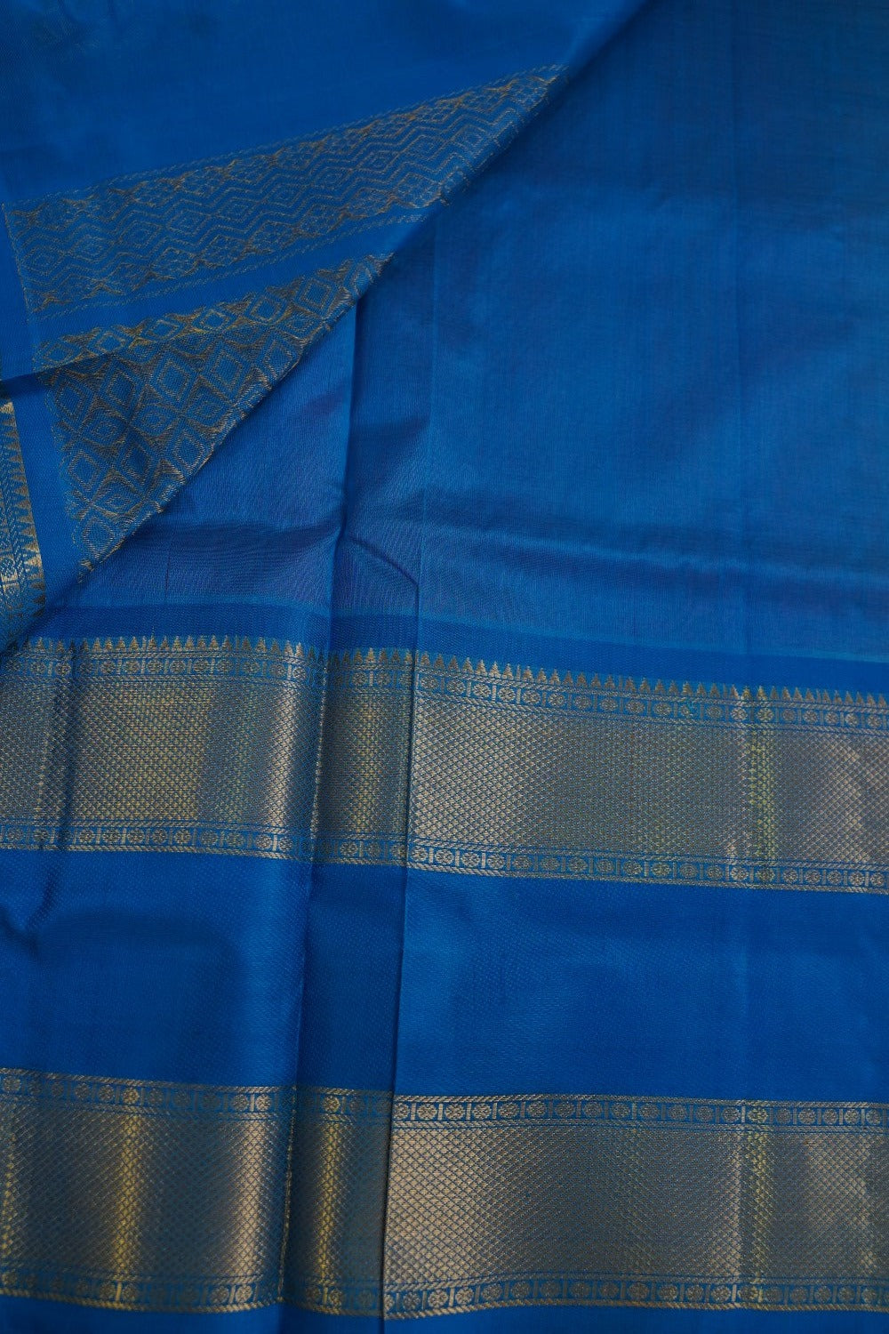Pink Kanchi Silk Cotton  Saree With Zari Border  PC11072