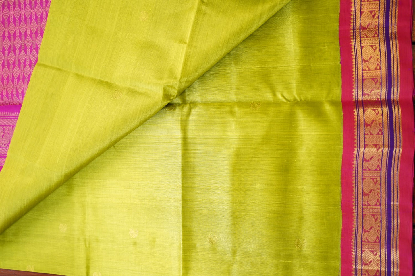 Kanchi Handloom Silk Cotton Saree PC17278