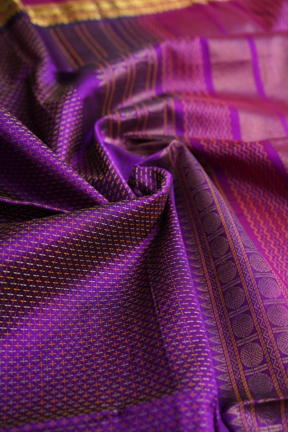 Kanchi Silk Cotton Saree PC18174