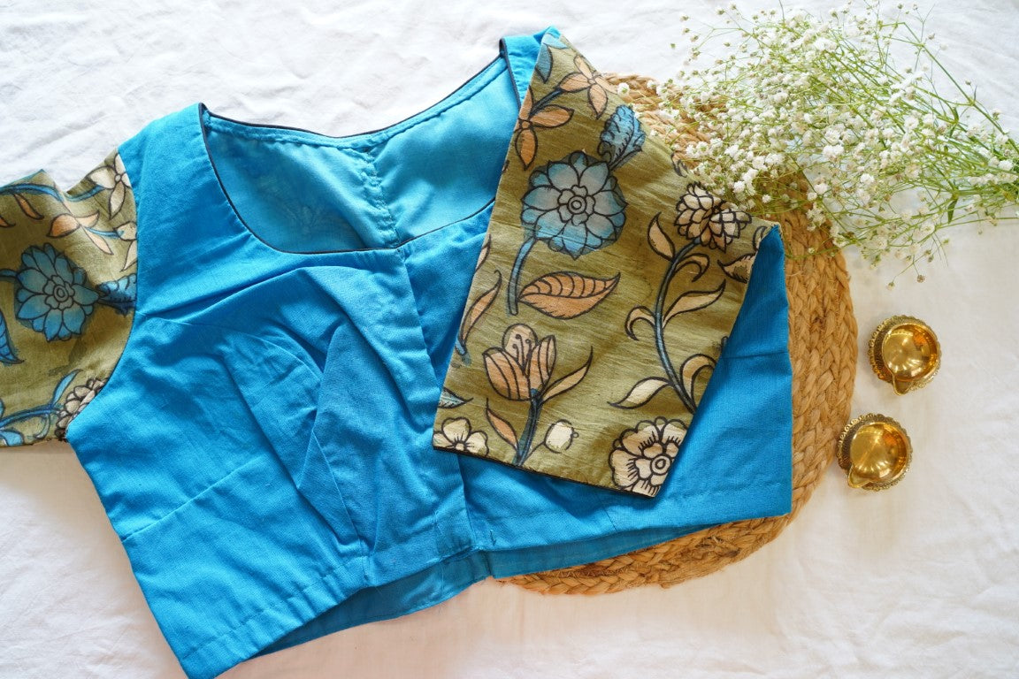 Readymade handloom cotton Blouse RM6608