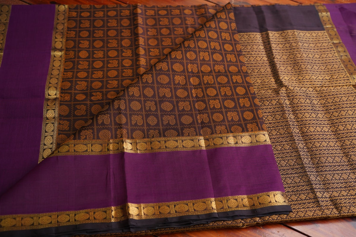 Kanchi Silk Cotton Saree PC18192