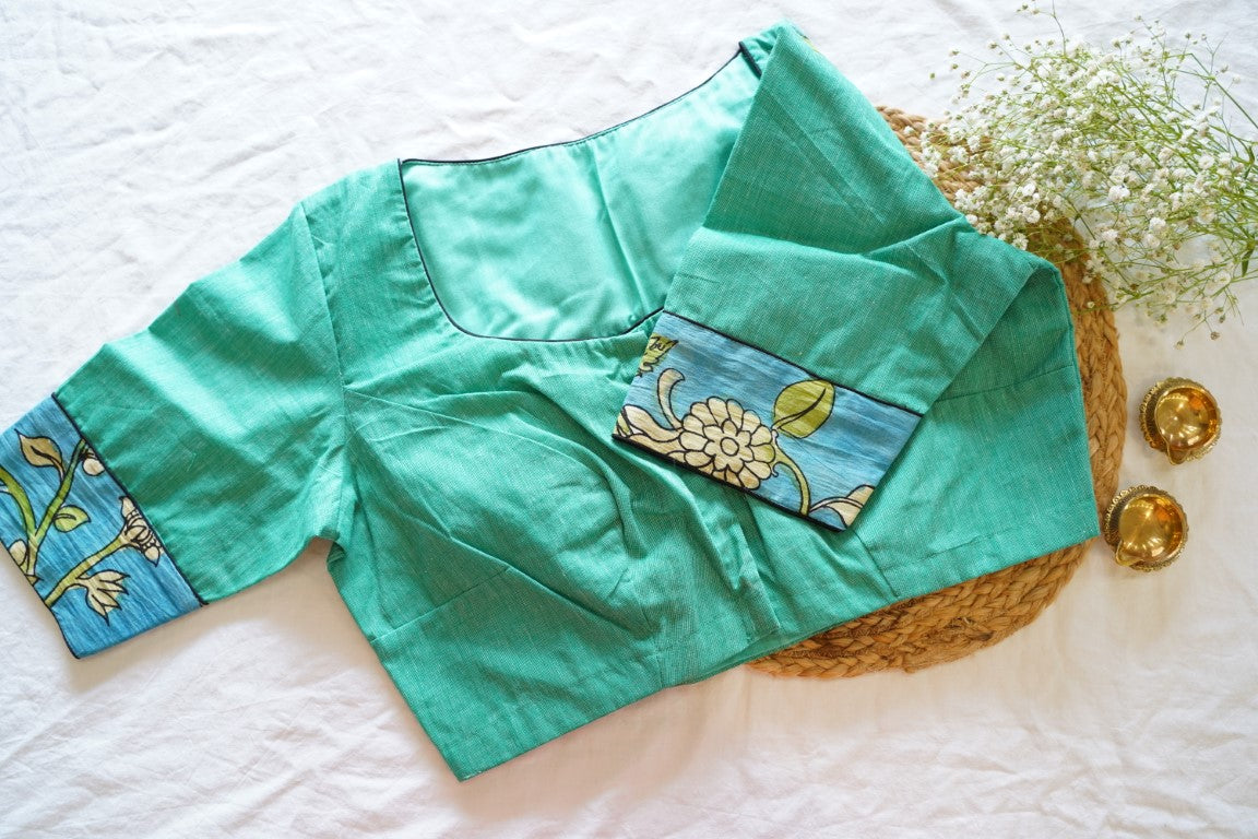 Readymade handloom cotton Blouse RM6610