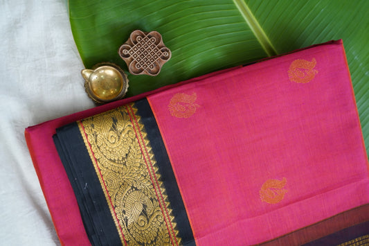 Kanchi Handloom Silk Cotton Saree PC17330