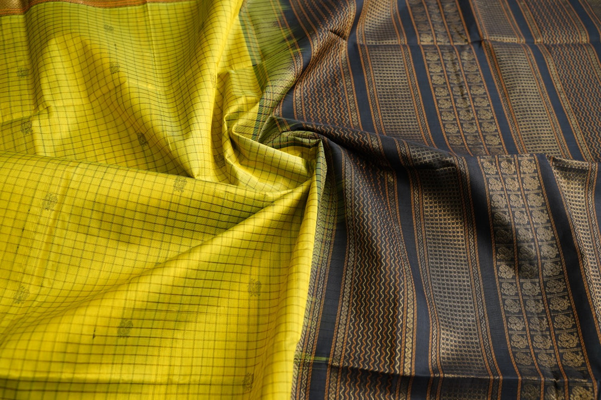 Kanchi Silk Cotton Saree PC18164