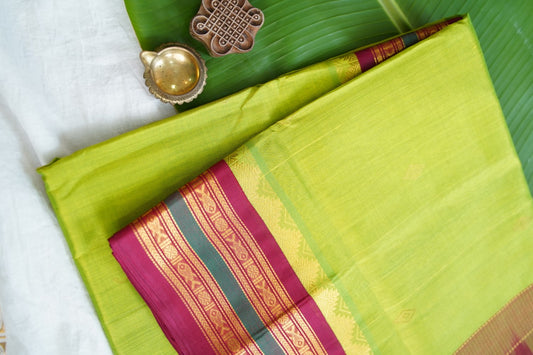 Kanchi Handloom Silk Cotton Saree PC17343