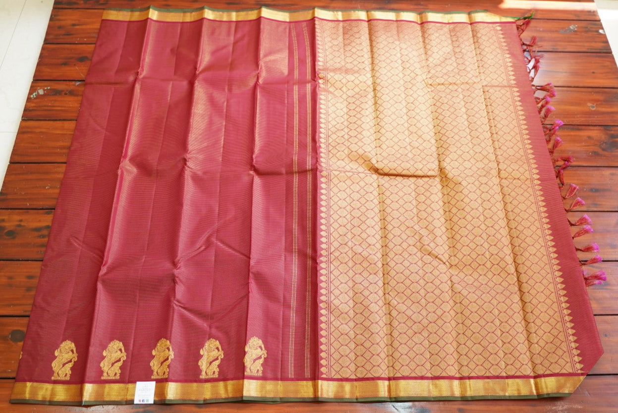 Pure Kanchi Silk Saree -PC14542