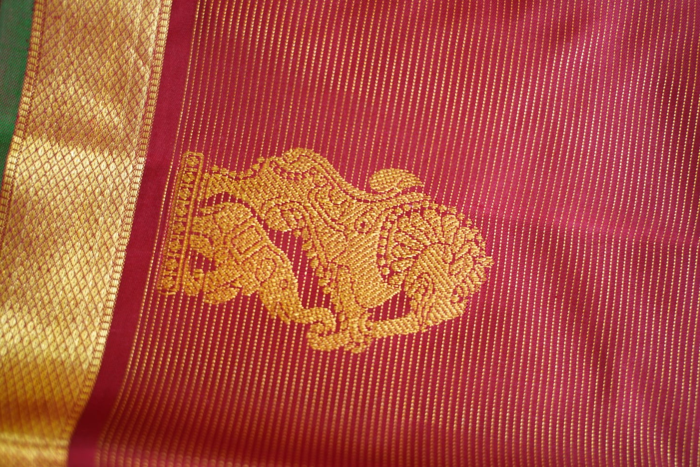 Pure Kanchi Silk Saree -PC14542