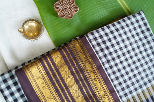 Kanchi Handloom Silk Cotton Saree PC17337