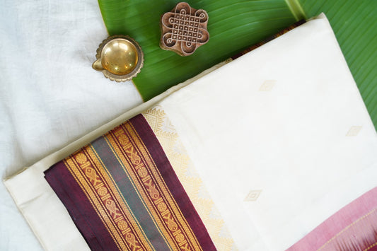Kanchi Handloom Silk Cotton Saree PC17342