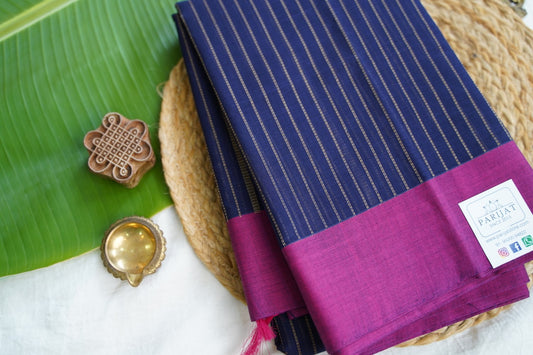 Kanchi handloom Cotton Saree PC17306