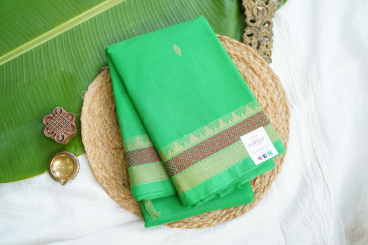 Kanchi handloom Cotton Saree PC17308