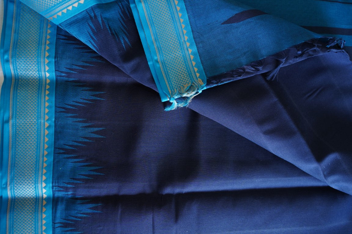 Kanchi handloom Cotton Saree PC13578