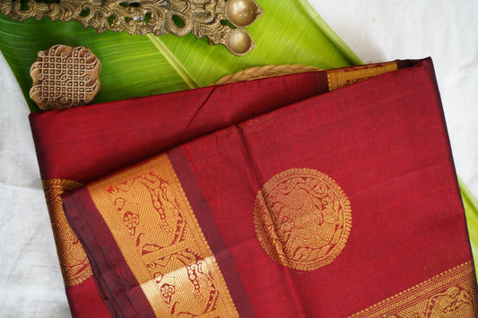 Kanchi Silk Cotton Saree PC18219