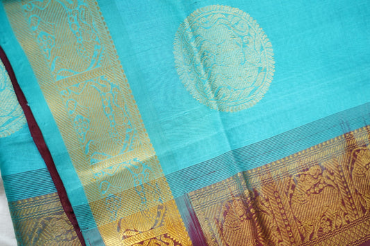Kanchi Silk Cotton Saree PC18223