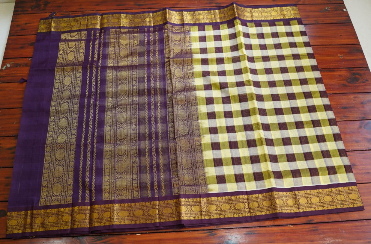 Kanchi Handloom Silk Cotton Saree PC14546