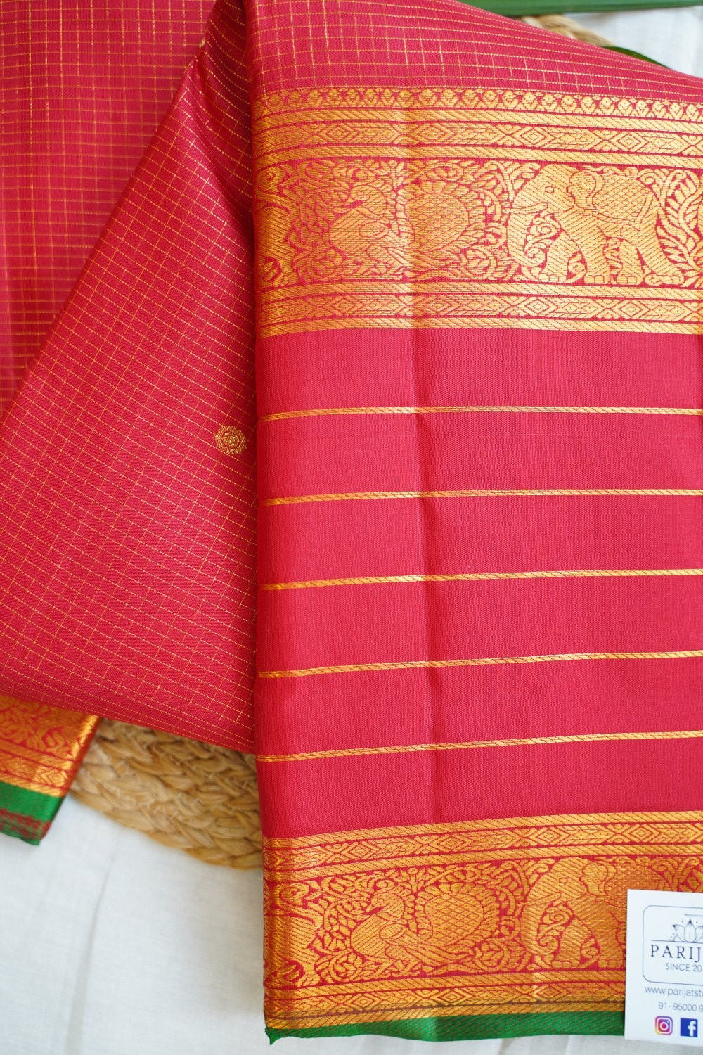 Pure Kanchi Silk Saree -PC14591