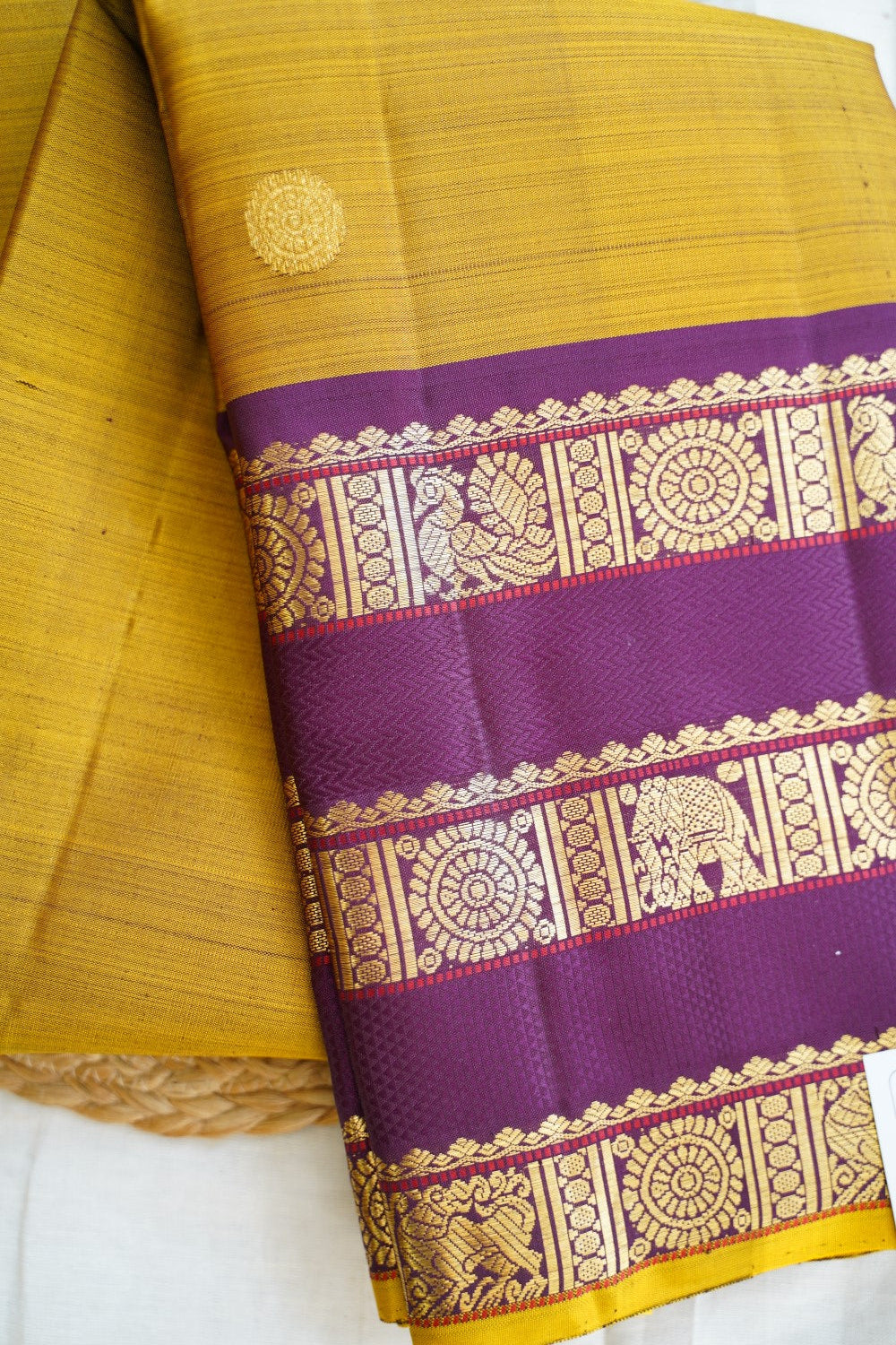 Pure Kanchi Silk Saree -PC14592