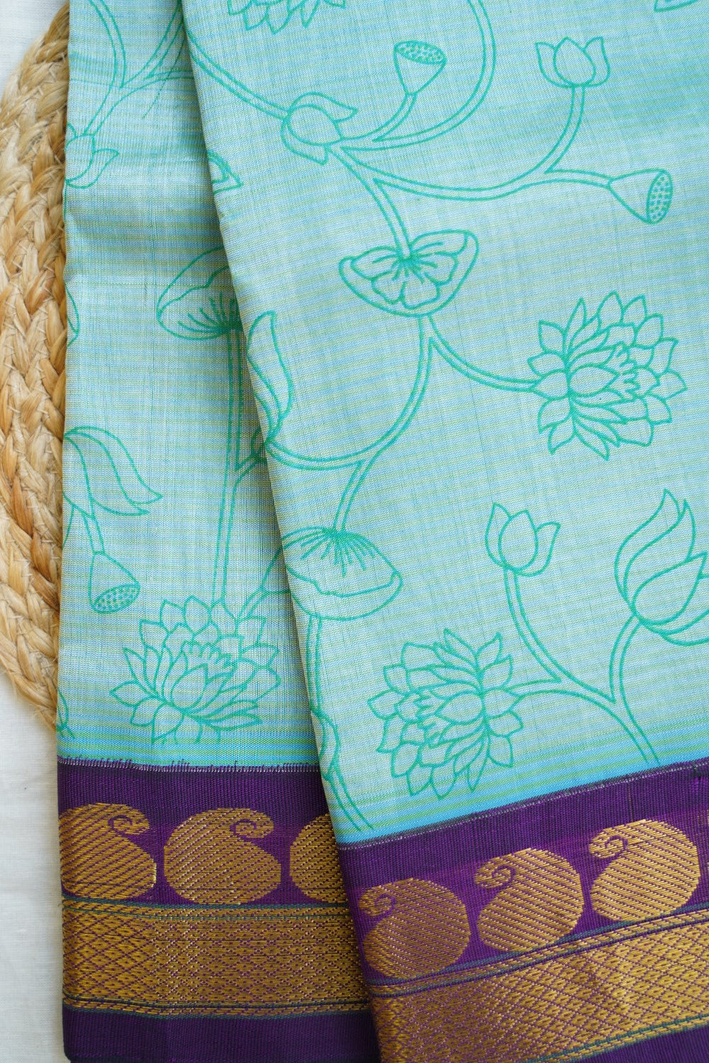 Kanchi Handloom Silk Cotton Saree PC14574