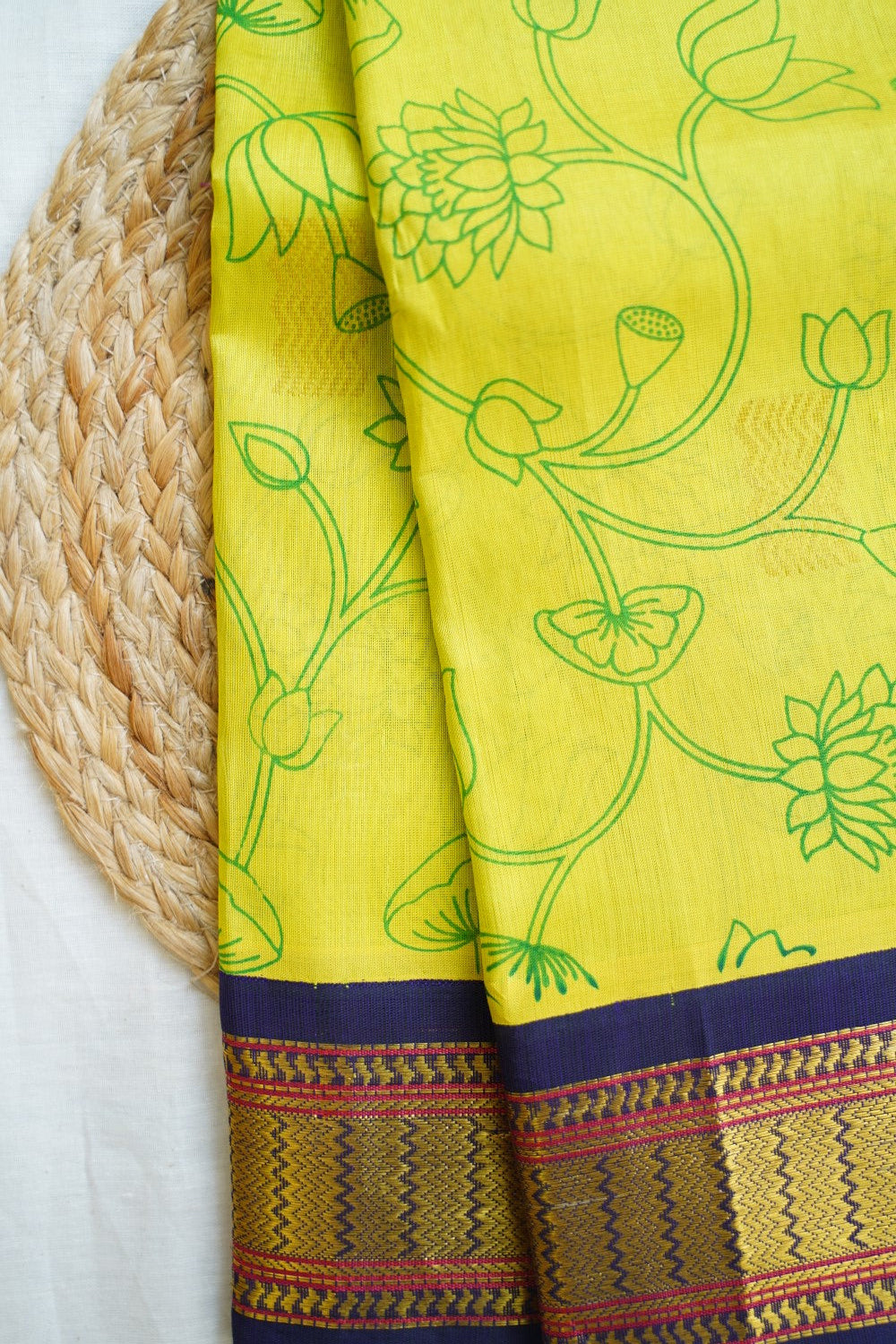 Kanchi Handloom Silk Cotton Saree PC14579
