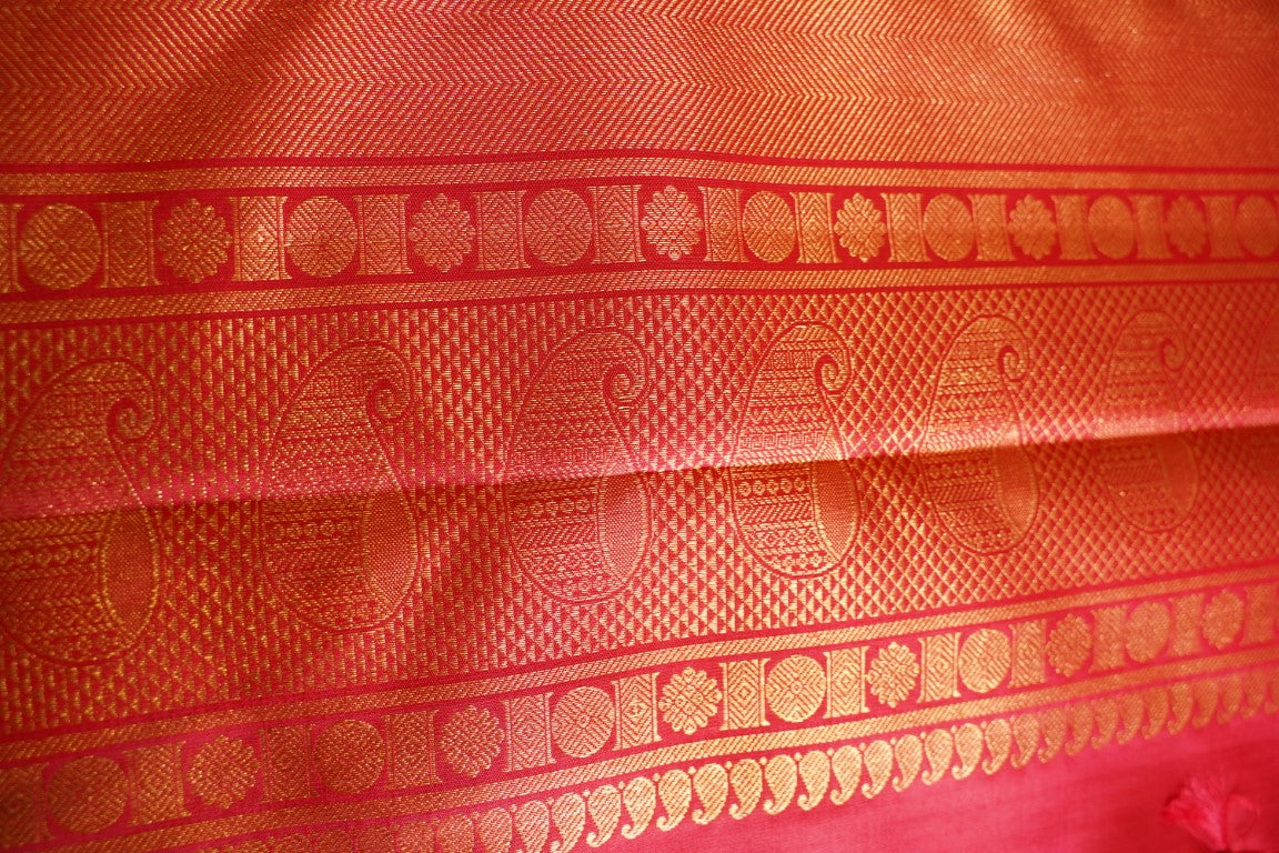 Pure Kanchi Silk Saree PC13802