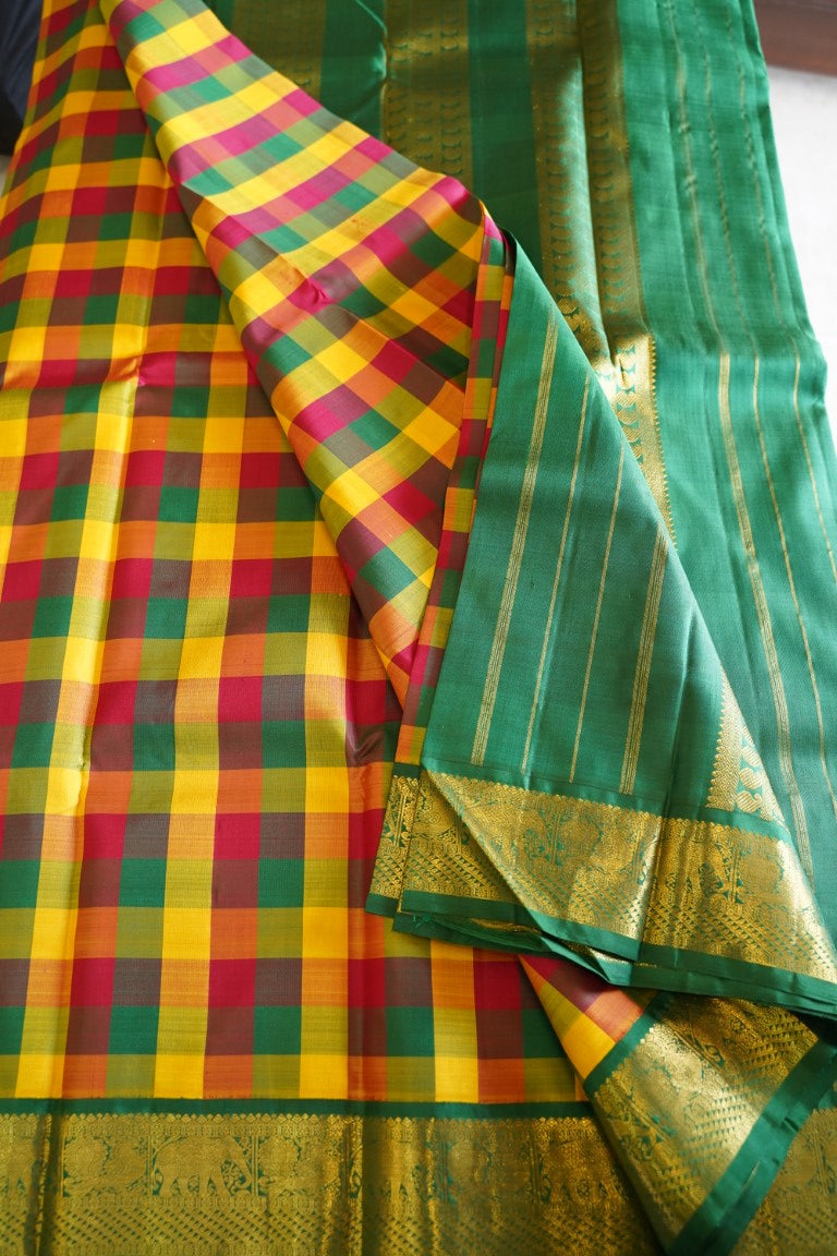 Pure Kanchi Silk Saree PC13816