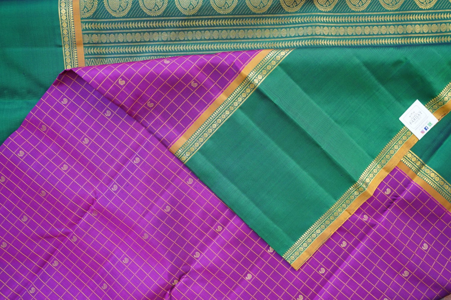 Pure Kanchi Silk Saree -PC14587