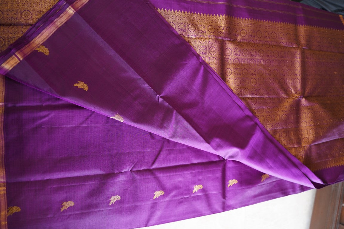 Pure Kanchi Silk Saree PC13811