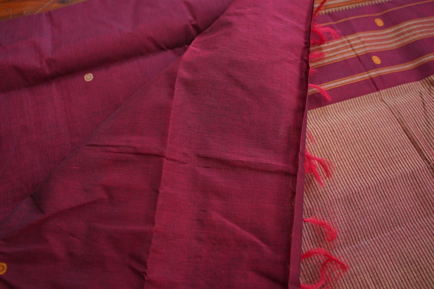 Kanchi handloom Cotton Saree PC17296